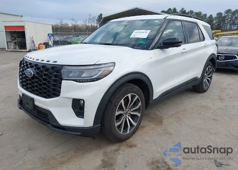 2025 Ford Explorer St-Line z USA, uszkodzony, nr VIN 1FMUK7KH0SGA90845